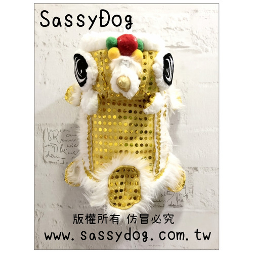 SassyDog金舞獅裝 > 大型犬 > SassyDog 日韓寵物精品服飾
