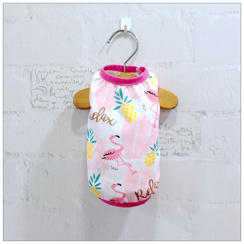 神奇冷感衣★火鶴鳥★ 降溫衣/一甩即涼 防曬衣 狗狗衣服 寵物衣服 涼感衣 法鬥衣服 > 春夏款 > SassyDog 日韓寵物精品服飾