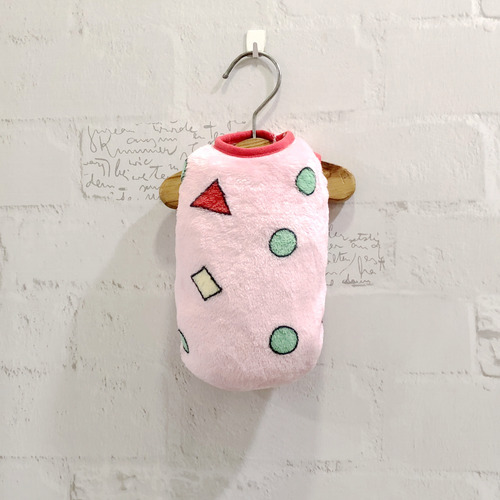 ★ 毛絨菱格(粉) ★ 睡衣 / 保暖衣 > 大型犬 > SassyDog 日韓寵物精品服飾