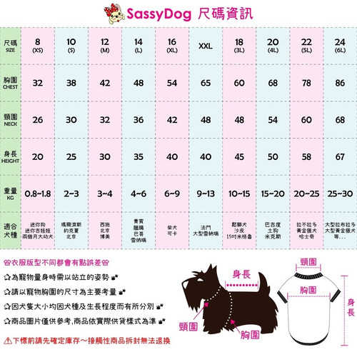 直播用 > 寵物點心 > SassyDog 日韓寵物精品服飾